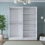 Hanah Home Armario Blanco BA194 - 4574